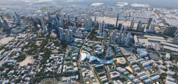 Espansione DIFC 2.0: Il momento in cui Dubai supera i vecchi hub finanziari 2 DIFC 2.0 Vista aerea
