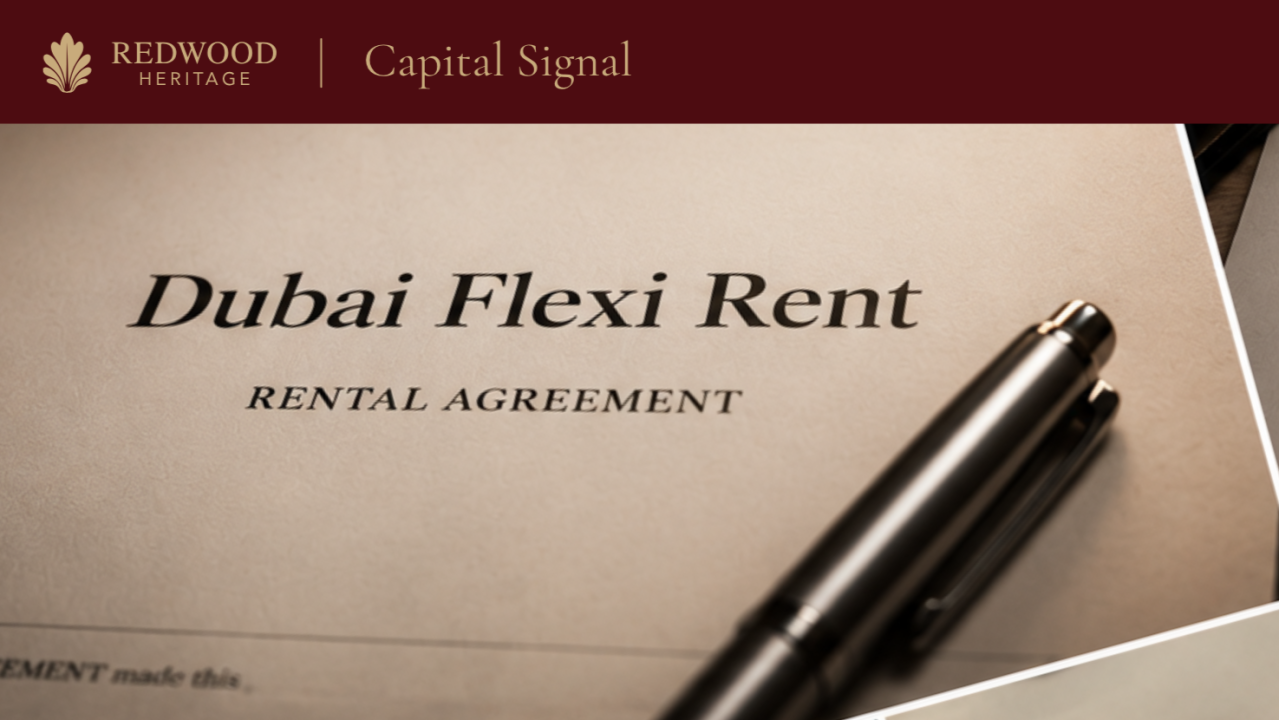 Dubai Just Changed How You Pay Rent. Here’s Why Investors Should Care.