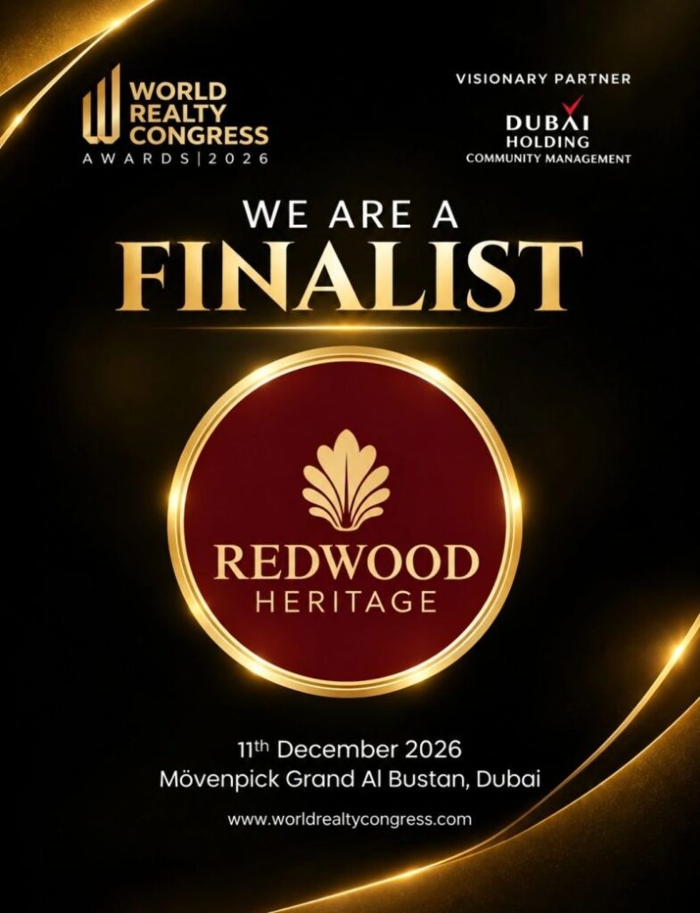 Redwood Heritage, finalist, World Realty Congress Awards 2026